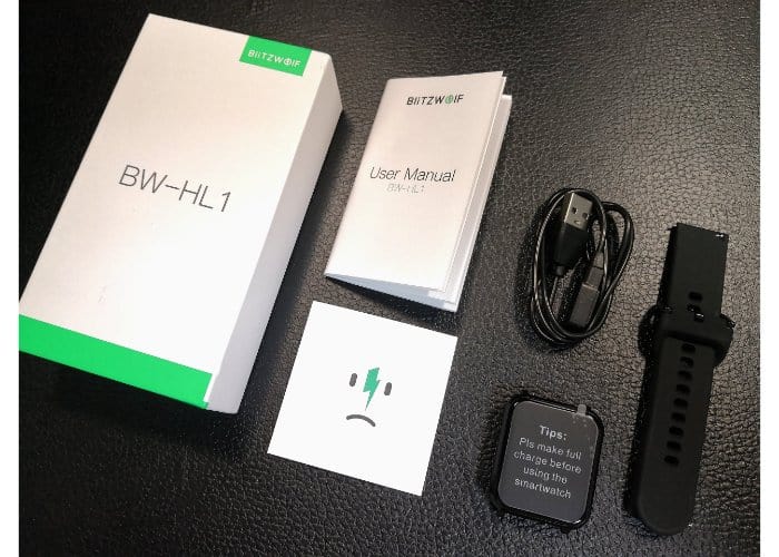 BlitzWolf-bw-hl1パッケージ内容物