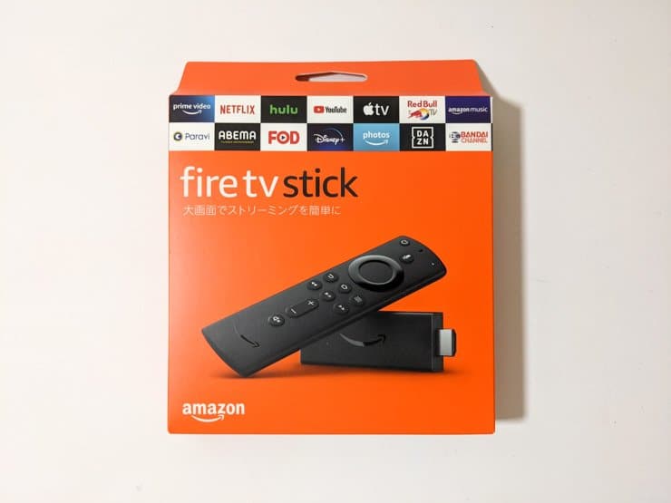 Amazon Fire TV Stickパッケージ外観