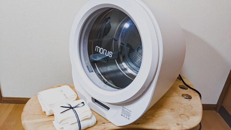 工事不要で卓上サイズの超小型乾燥機Morus Zeroを試す。人気は必然。たしかな乾燥力 | OKINAlog