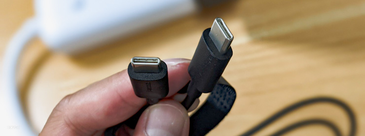 USB-C to USB-Cケーブル