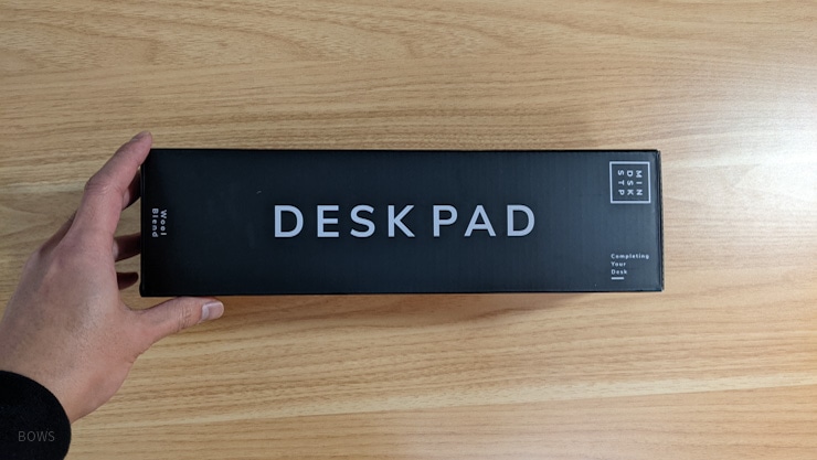 Minimal Desk Setupsのデスクパッドパッケージ