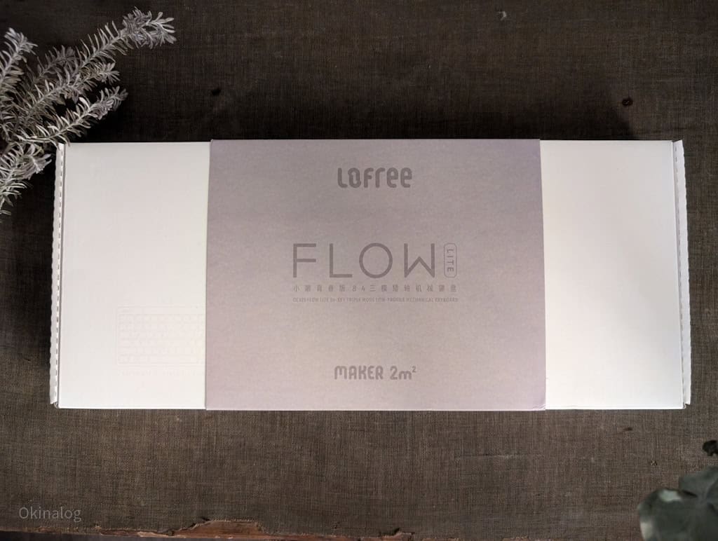 Lofree FLOW Liteレビュー。クセになる軽い打鍵感とシンプルデザインでハイコスパなロープロファイルメカニカルキーボード