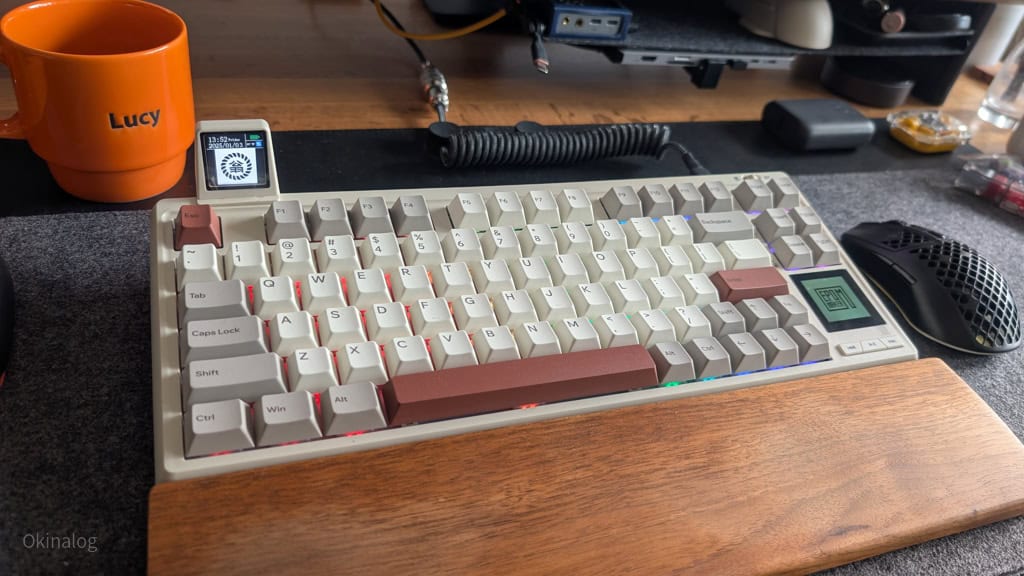 EPOMAKER RT80 タッチスクリーン付きメカニカルゲーミングキーボード Amazon | 【新登場】EPOMAKER RT80ワイヤレスゲーミング