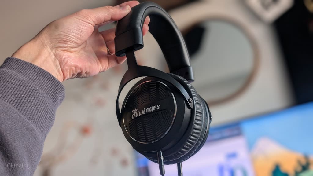 Kiwi Ears Atheia オーバーイヤーヘッドフォン Linsoul Kiwi Ears Atheiaハイブリッド型オーバーイヤーハイエンド