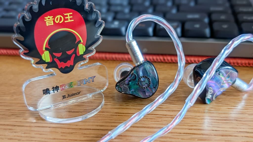 Juzear × Z Review「鳴神」レビュー。U1.5万円1DD+3BAハイブリッド構成感動レベルのサウンドを持つコスパ異次元IEM