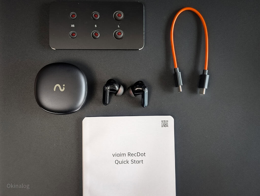 viaim RecDotパッケージ内容物一覧の画像