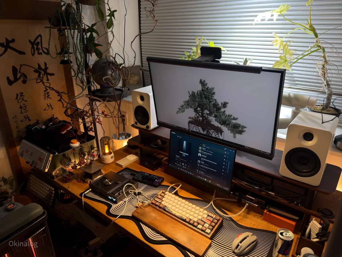 和デスクと相性ピッタリなキーボードMU68 FujiWave