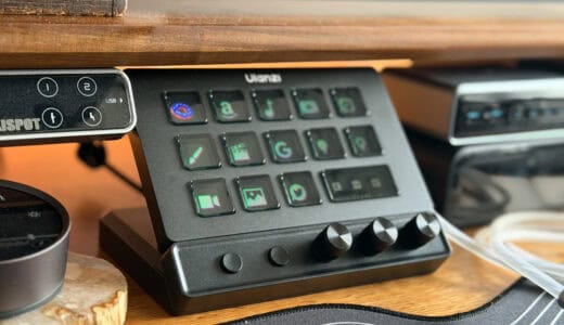 Ulanzi D200Xレビュー｜14ディスプレイキー・ノブ・USBハブ一体型‟デスクインフラ”ストリームコントローラー