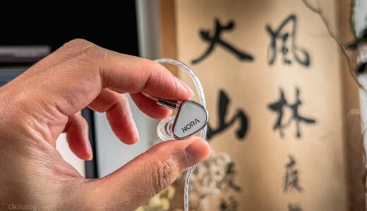 TANCHJIM NORAレビュー｜これは売れるわ！見た目と音にギャップがない清涼感MAXなIEM