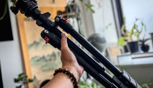 2,000円台のやっすい三脚からK&F CONCEPT製の三脚に換えたら使い勝手良すぎて度肝を抜かれた
