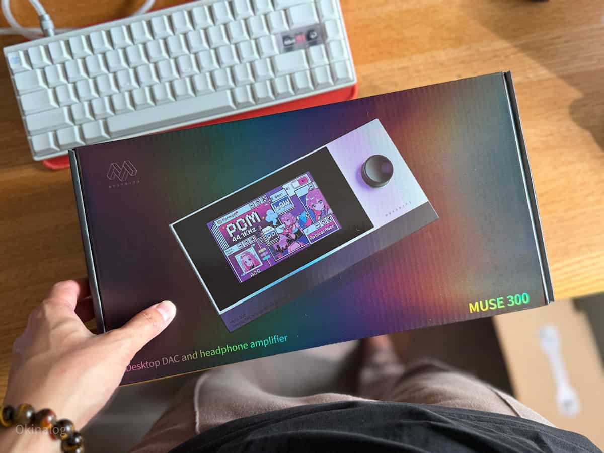 MUSEHIFI MUSE300のパッケージ
