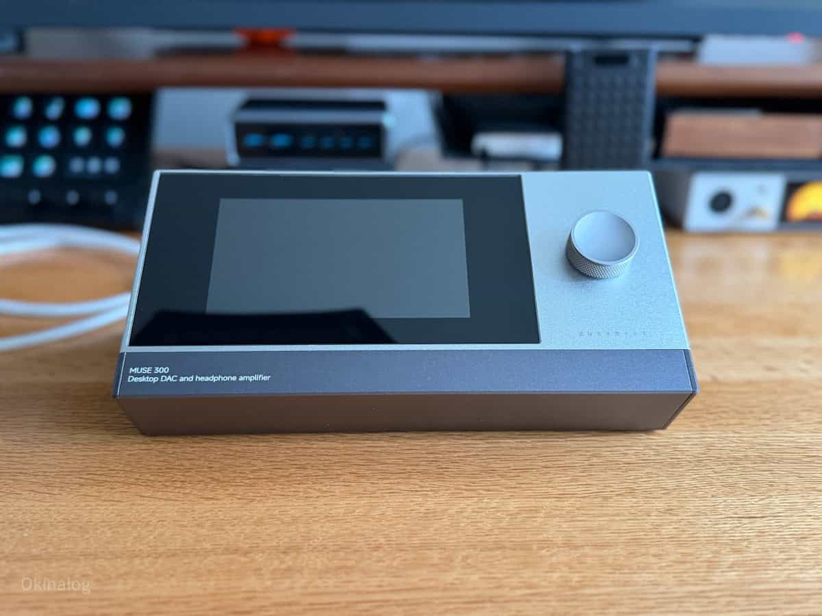 電源を入れる前のMUSEHIFI MUSE300